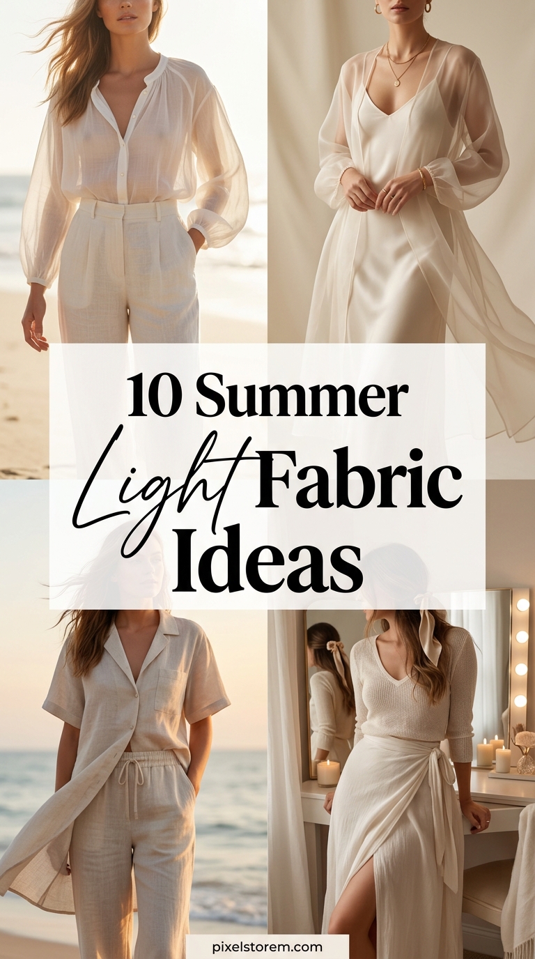 10 Summer Light Fabric Outfit Ideas That Move Beautifully
