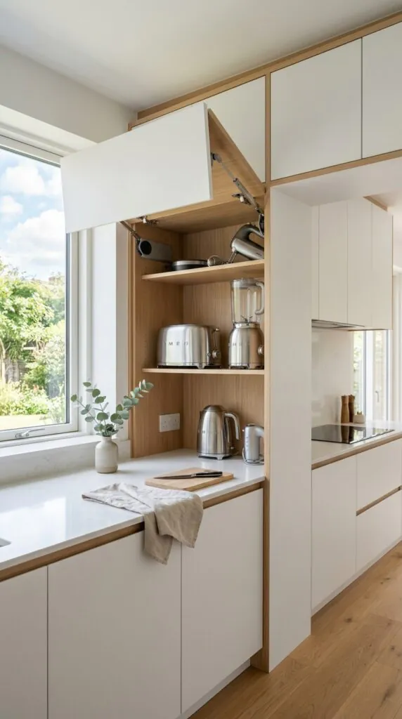 Lift-Up Cabinet Doors