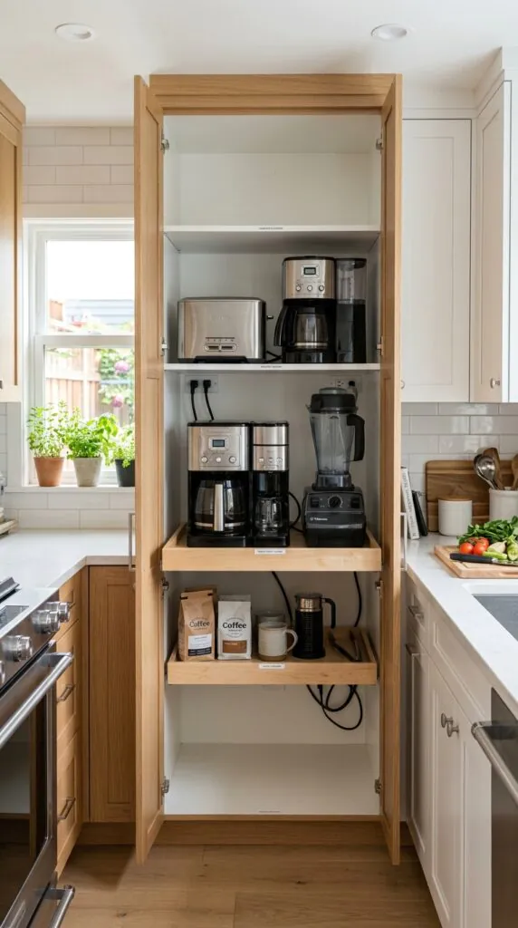 Compact Multi-Appliance Storage