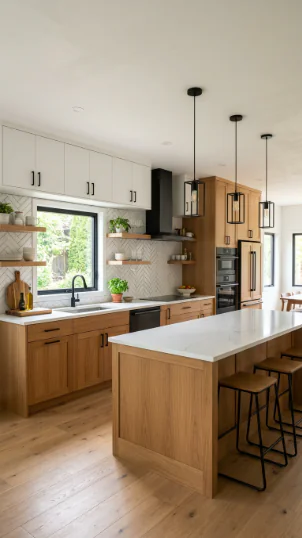 Add Black Accents for Contrast