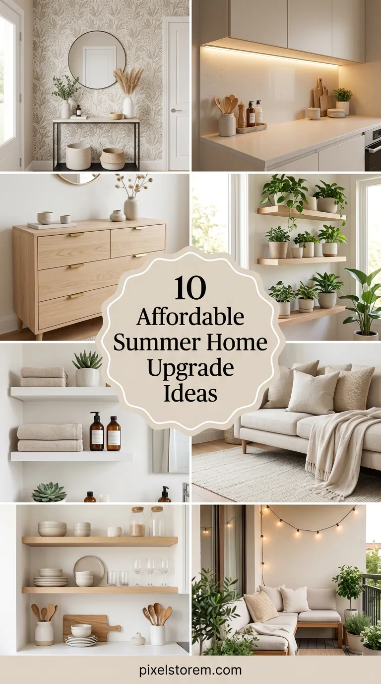 10 Affordable Summer Home Upgrade Ideas