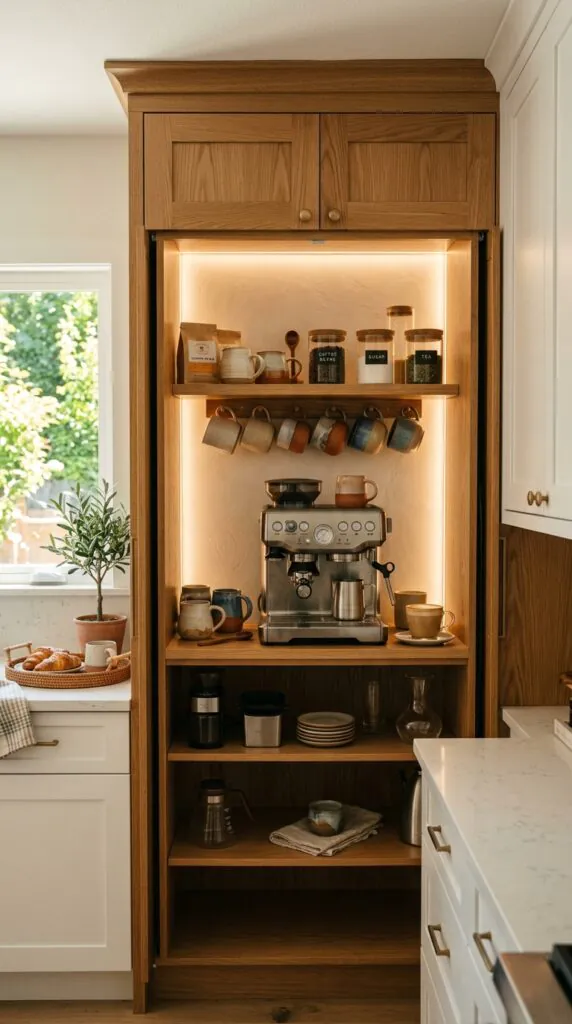 Built-In Coffee Station