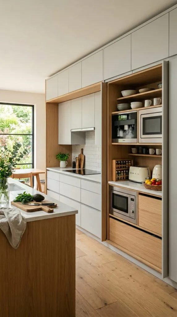 Open-and-Close Pocket Doors
