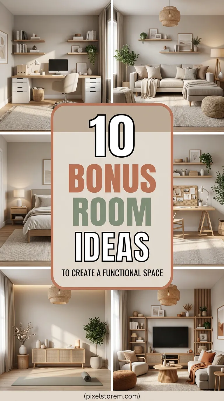 10 Bonus Room Ideas to Create a Functional and Stylish Space
