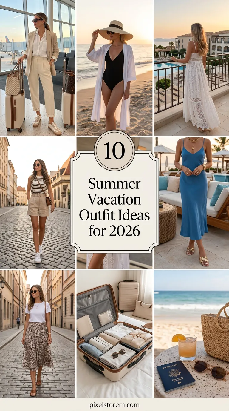 10 Summer Vacation Outfit Ideas for 2026