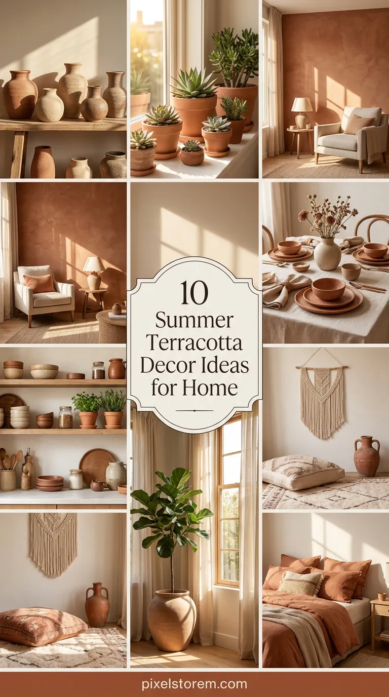 10 Summer Terracotta Decor Ideas for Home