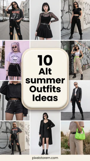 10 Alt Summer Outfit Ideas