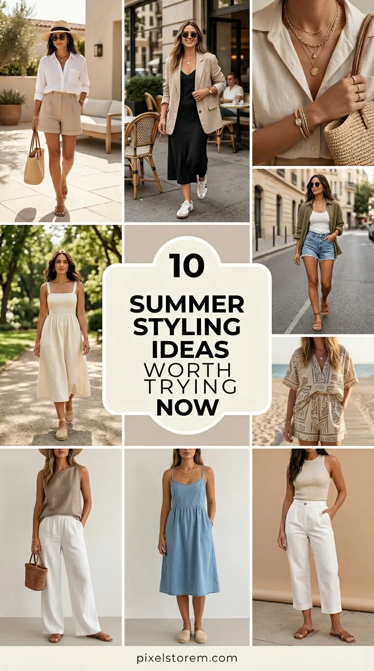 10 Summer Styling Ideas Worth Trying Now