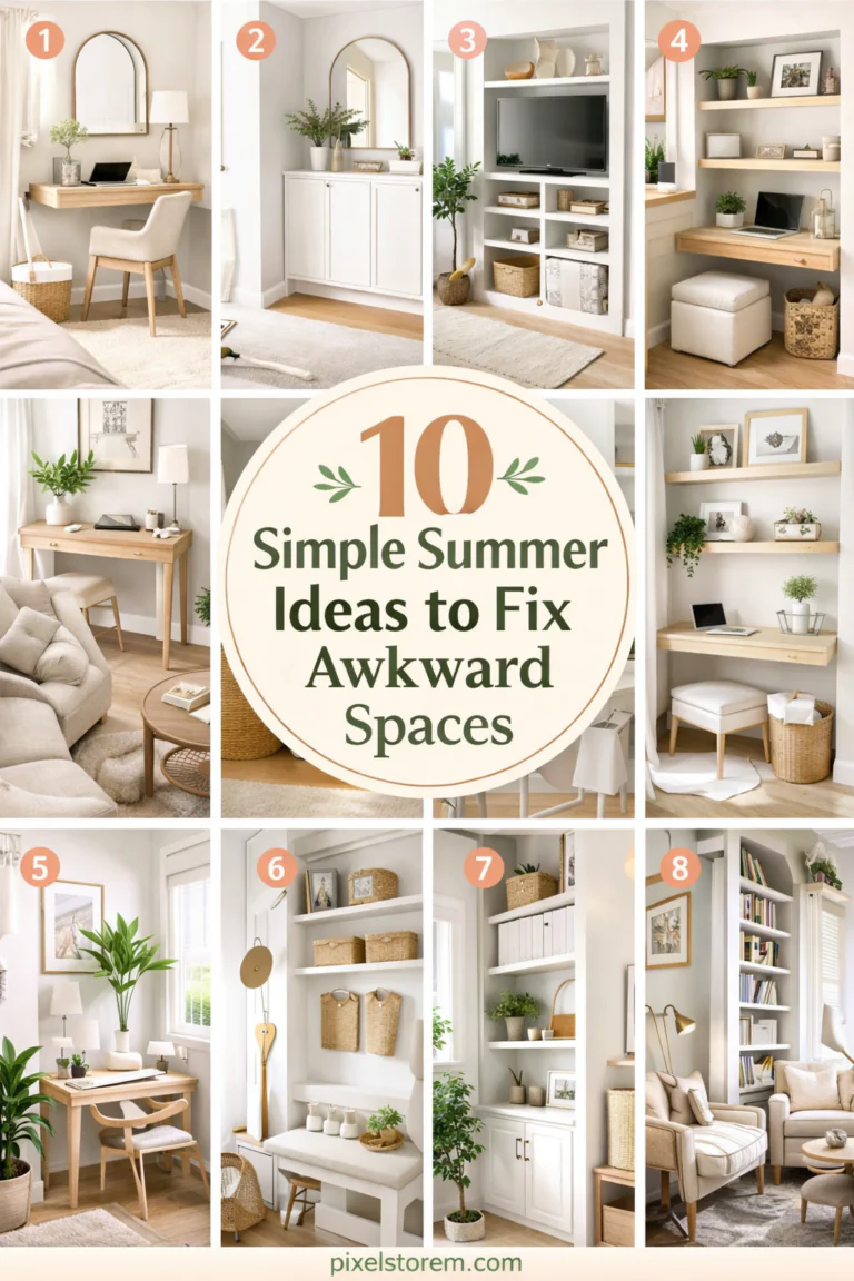 10 Simple Summer Ideas to Fix Awkward Spaces