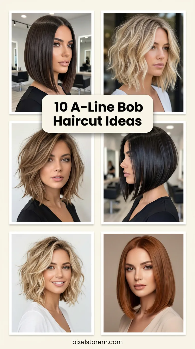 10 A-Line Bob Haircut Ideas for a Fresh Summer Look