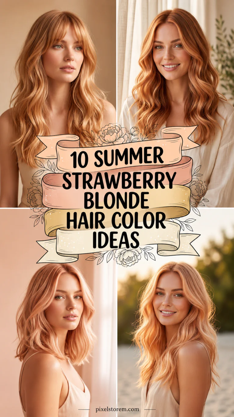 10 Summer Strawberry Blonde Hair Color Ideas