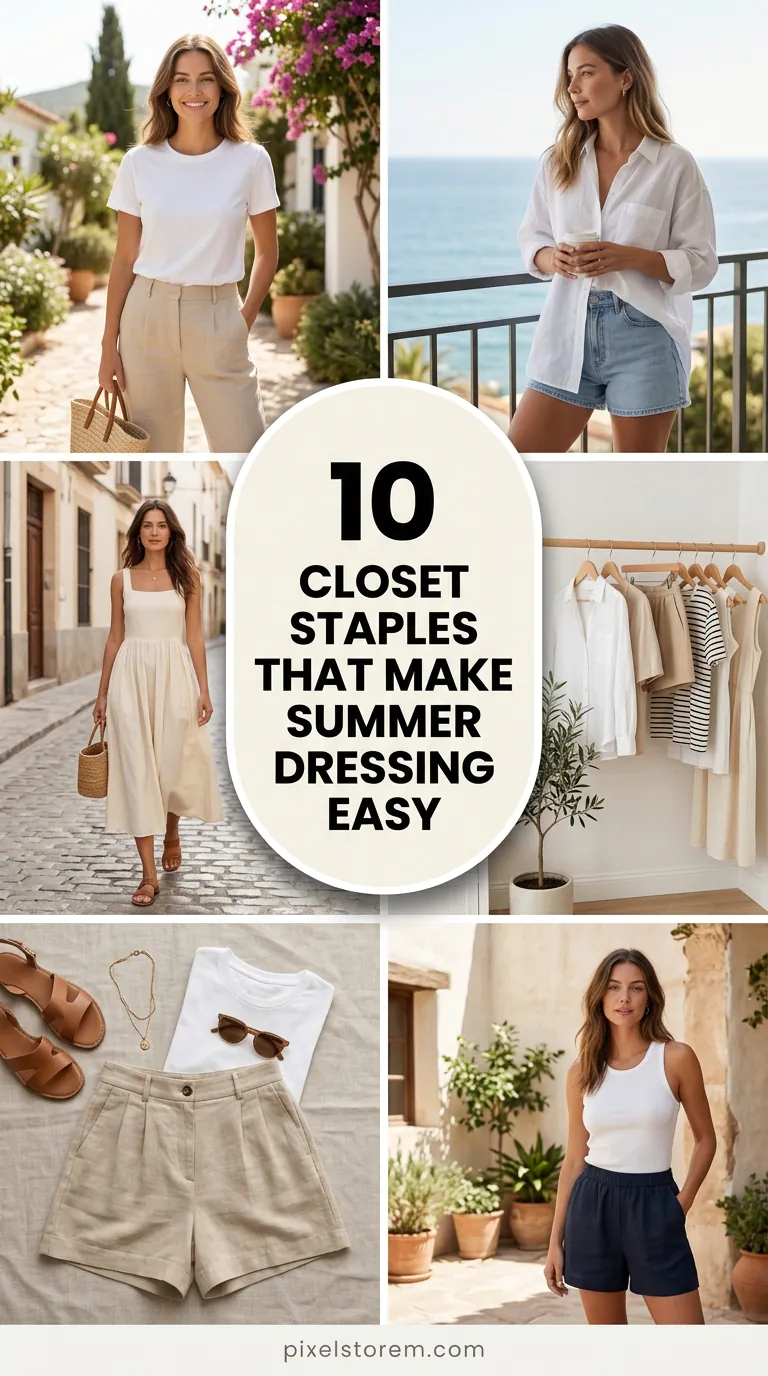 10 Closet Staples That Make Summer Dressing Easy