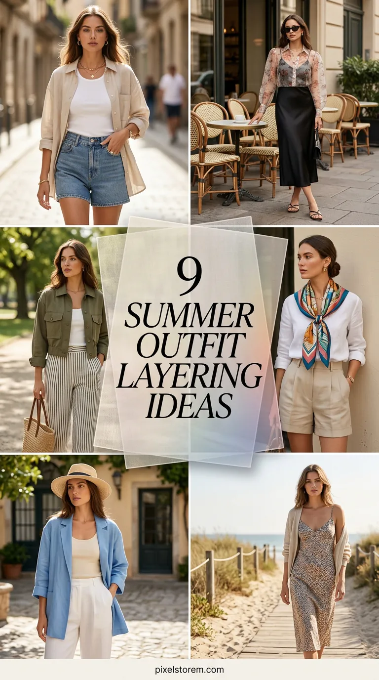 9 Summer Outfit Layering Ideas Fashion Editors Use