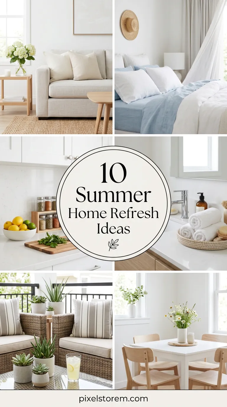 10 Summer Home Refresh Ideas That Look Expensive