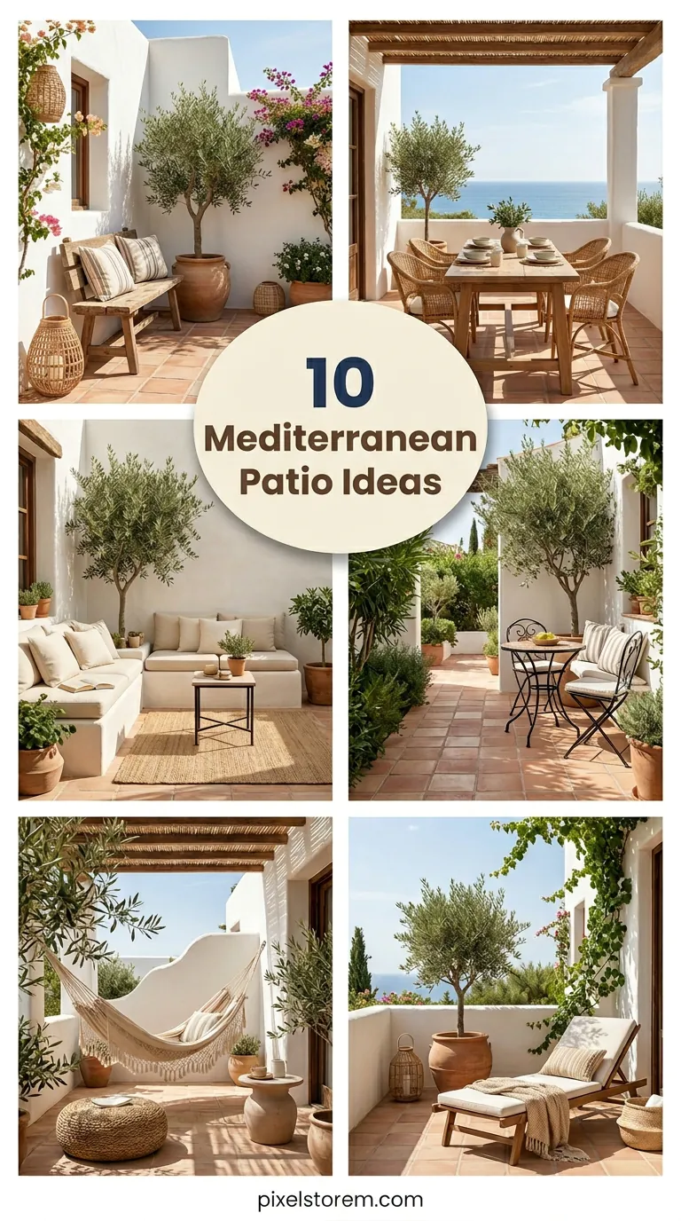 10 Summer Mediterranean Patio Ideas on a Budget