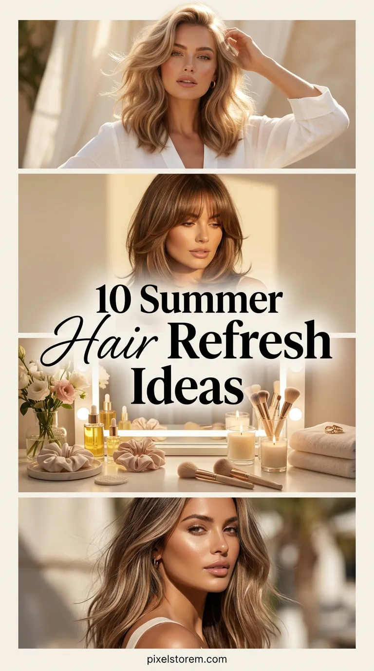 10 Summer Hair Refresh Ideas for Soft Volume
