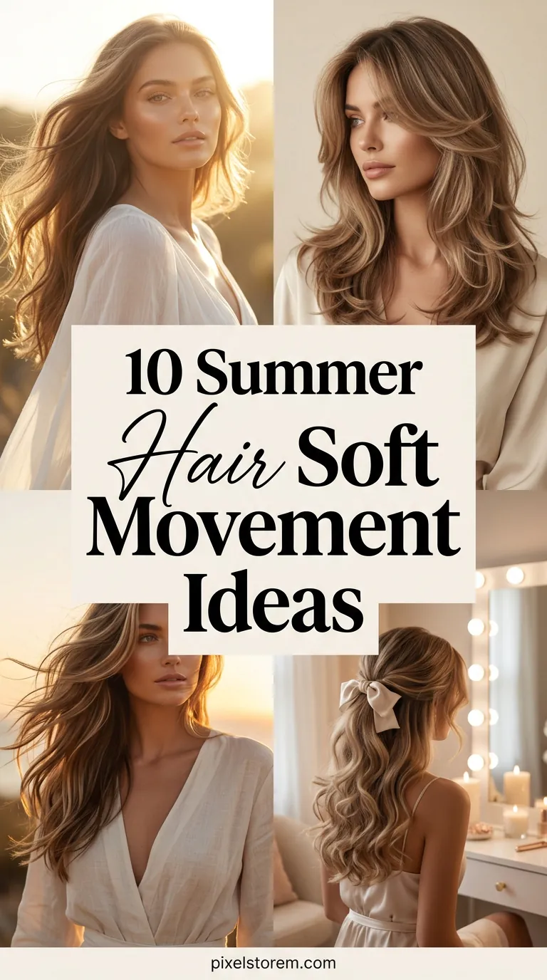 10 Summer Hair Soft Movement Ideas