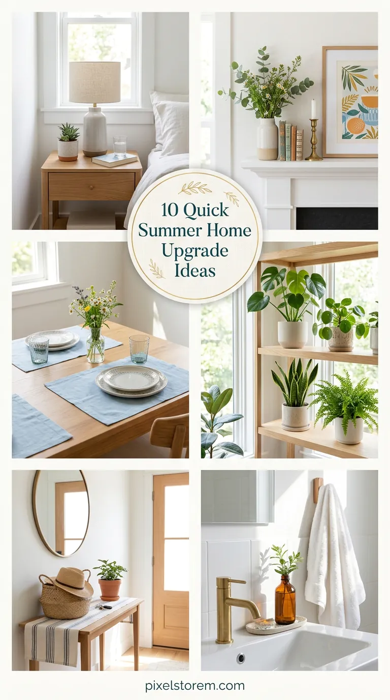 10 Quick Summer Home Upgrade Ideas