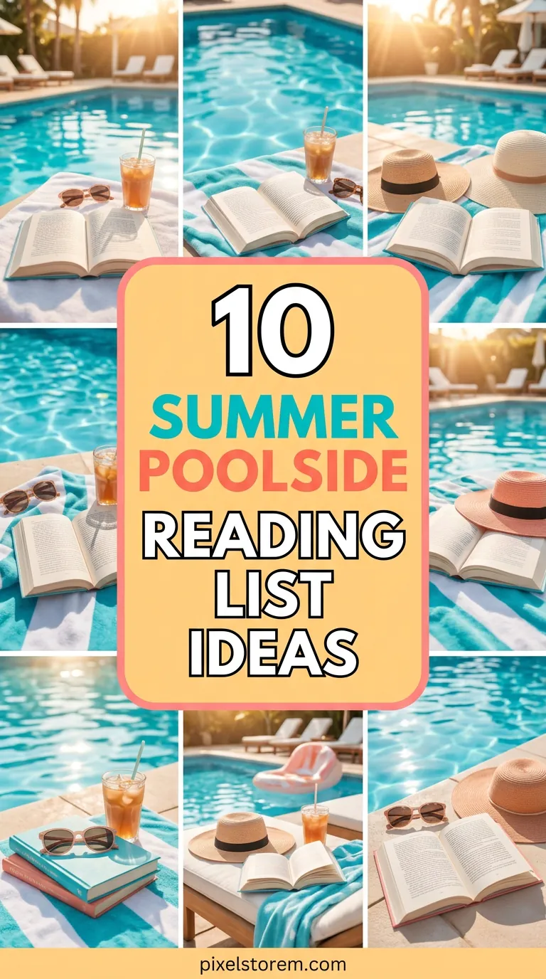 10 Summer Poolside Reading List Ideas